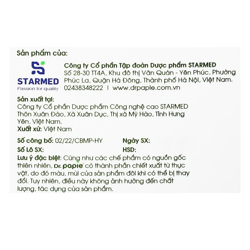Nước tắm & gội 2in1 cho bé Dr.Papie chiết xuất thảo dược 500 ml (0 - 3 tuổi) 7