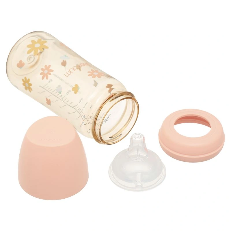 Bình sữa nhựa PPSU Moyuum cổ rộng 170 ml - Hình hoa cúc (0 - 2 tháng) 15
