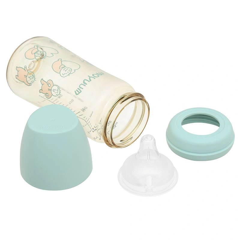 Bình sữa nhựa PPSU Moyuum cổ rộng 270 ml - Hình em bé Ogu (từ 2 tháng) 4