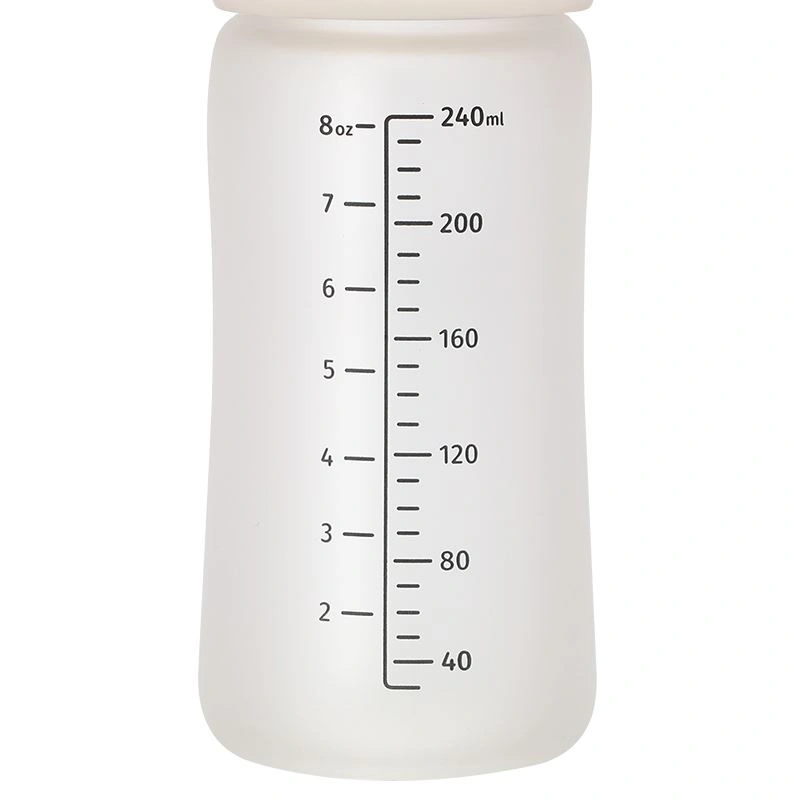 Bình sữa thủy tinh tráng silicone Moyuum cổ rộng 240 ml (từ 2 tháng) 3