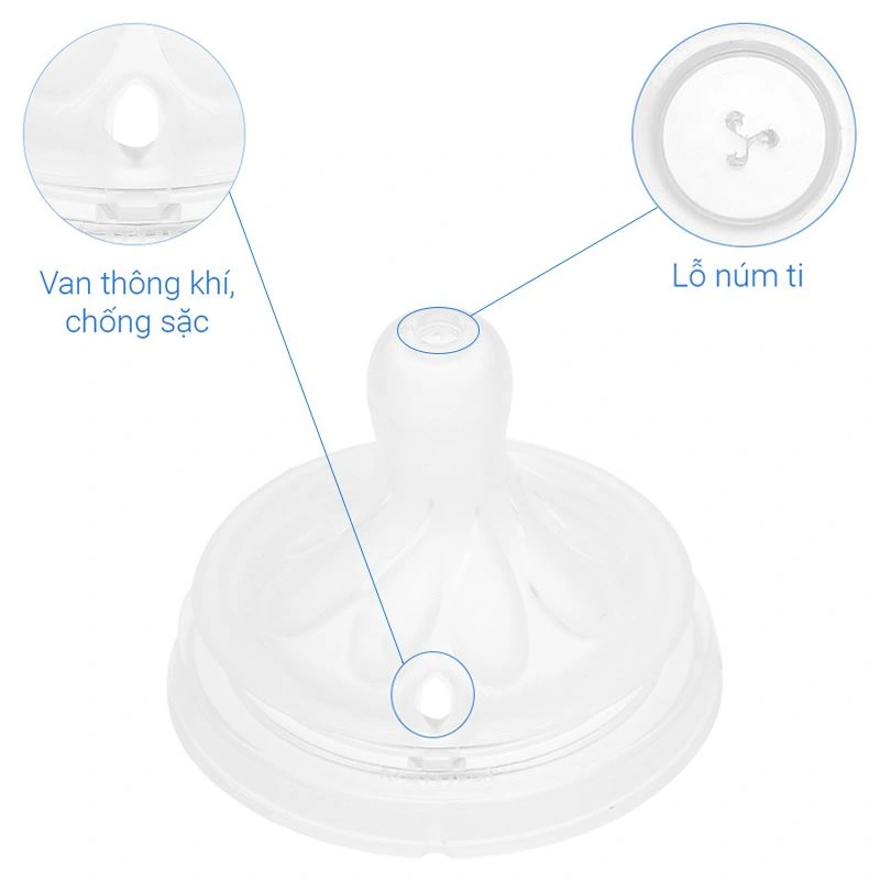Bình sữa thủy tinh Philips Avent SCY930/01 cổ rộng 120 ml (0 - 1 tháng) 6