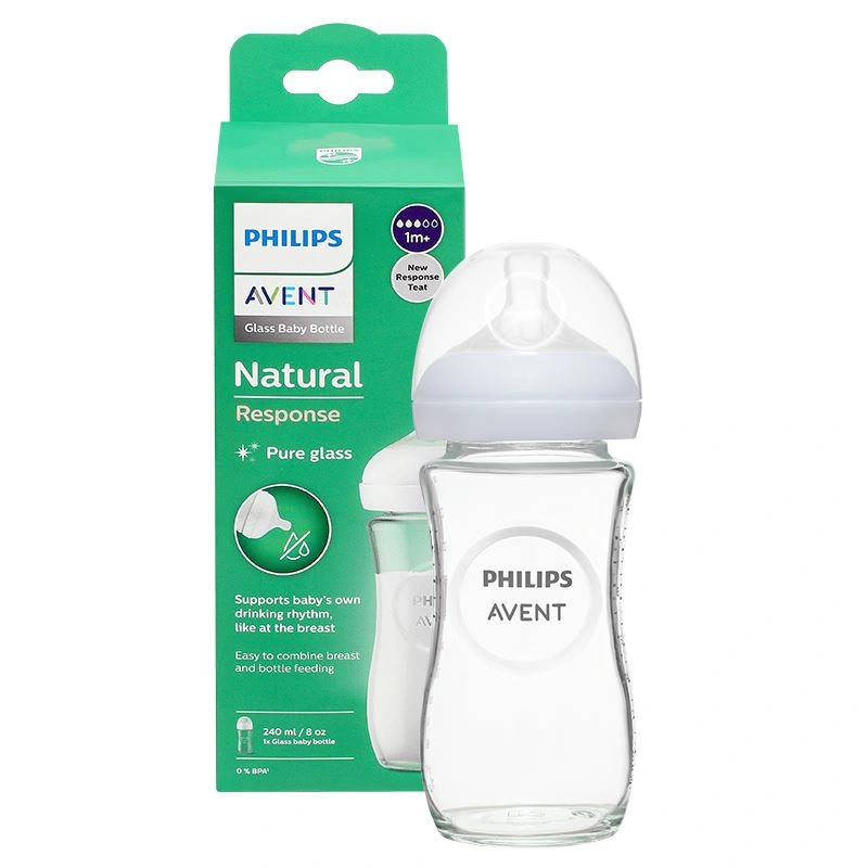 Bình sữa thủy tinh Philips Avent SCY930/01 cổ rộng 120 ml (0 - 1 tháng) 20