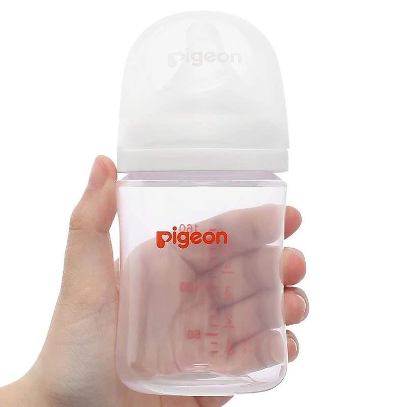 Bình sữa nhựa PP Pigeon Softouch Baby-Friendly World cổ rộng 330 ml (từ 6 tháng) 21