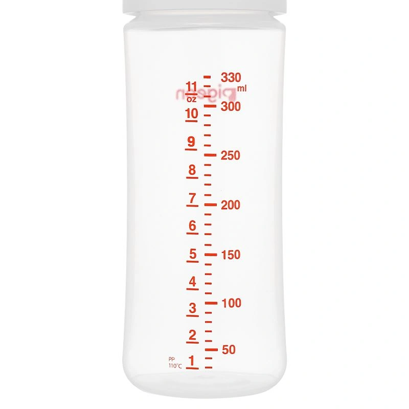 Bình sữa nhựa PP Pigeon Softouch Baby-Friendly World cổ rộng 330 ml (từ 6 tháng) 3