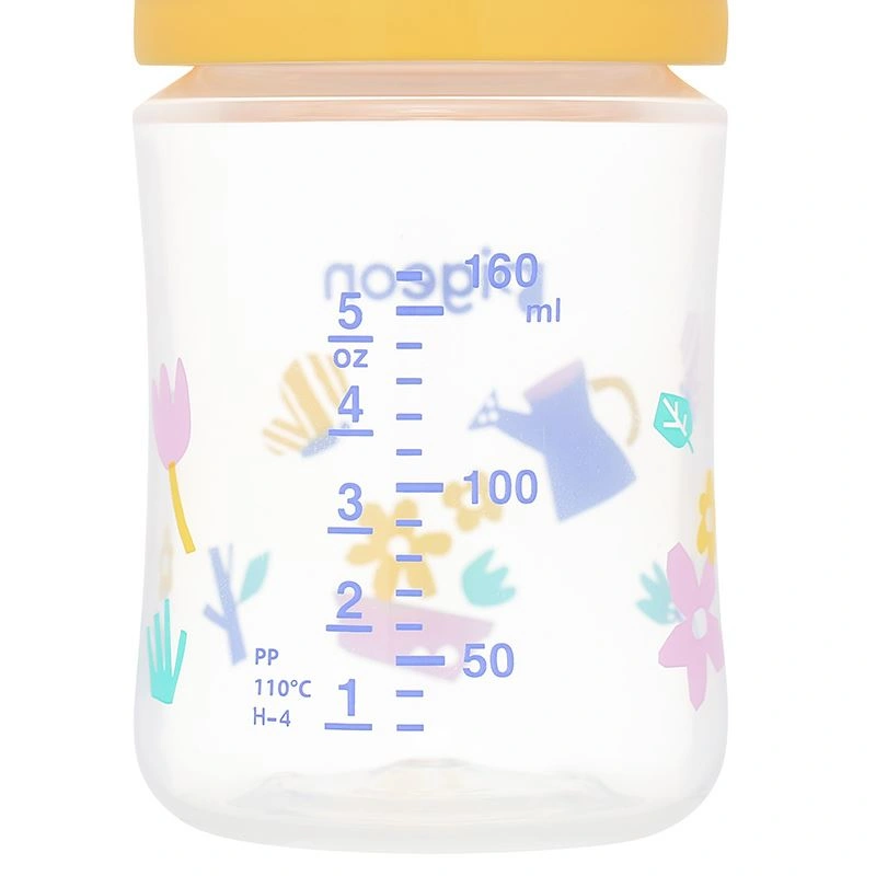 Bình sữa nhựa PP Pigeon Softouch Baby-Friendly World cổ rộng 160 ml - Mùa Hạ (0 - 3 tháng) 17