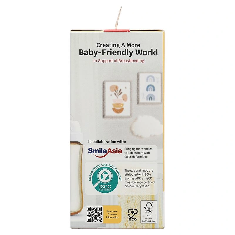 Bình sữa nhựa PPSU Pigeon Softouch Baby-Friendly World cổ rộng 240 ml (từ 3 tháng) 26