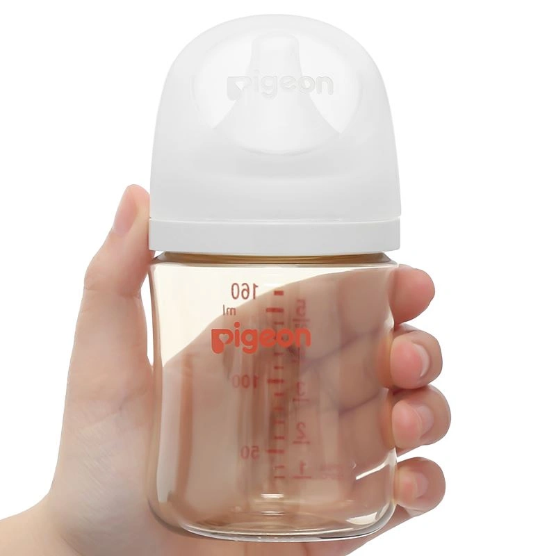 Bình sữa nhựa PPSU Pigeon Softouch Baby-Friendly World cổ rộng 240 ml (từ 3 tháng) 22