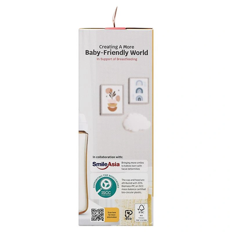 Bình sữa nhựa PPSU Pigeon Softouch Baby-Friendly World cổ rộng 240 ml (từ 3 tháng) 12