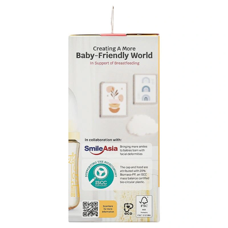 Bình sữa nhựa PPSU Pigeon Softouch Baby-Friendly World cổ rộng 240 ml - Hình thú (từ 3 tháng) 27