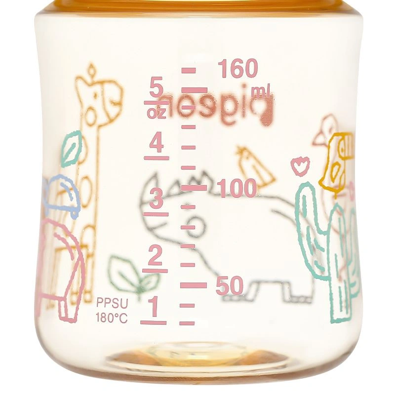 Bình sữa nhựa PPSU Pigeon Softouch Baby-Friendly World cổ rộng 240 ml - Hình thú (từ 3 tháng) 17