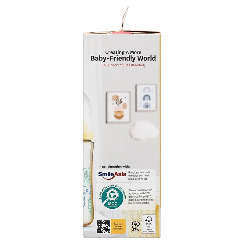 Bình sữa nhựa PPSU Pigeon Softouch Baby-Friendly World cổ rộng 240 ml - Hình thú (từ 3 tháng) 12