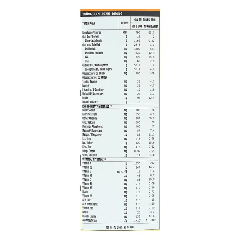 Sữa bột Optimum Gold số 2 800g (6 - 12 tháng) - Giao bao bì ngẫu nhiên 10