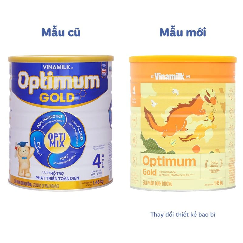 Sữa bột Optimum Gold số 4 hương vani 850g (2 - 6 tuổi) - Giao bao bì ngẫu nhiên 11