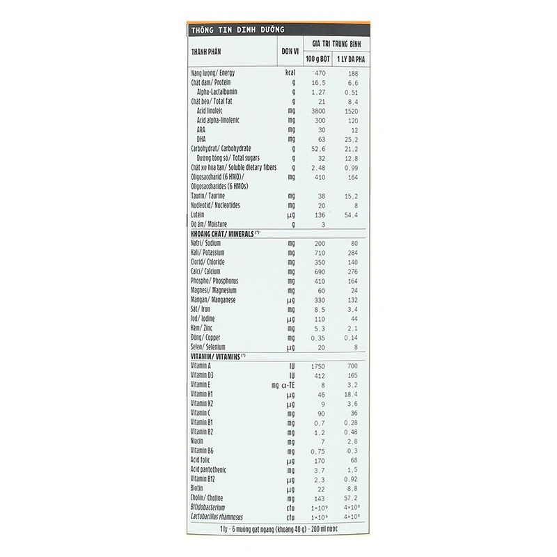 Sữa bột Optimum Gold số 3 hương vani 850g (1 - 2 tuổi) - Giao bao bì ngẫu nhiên 10