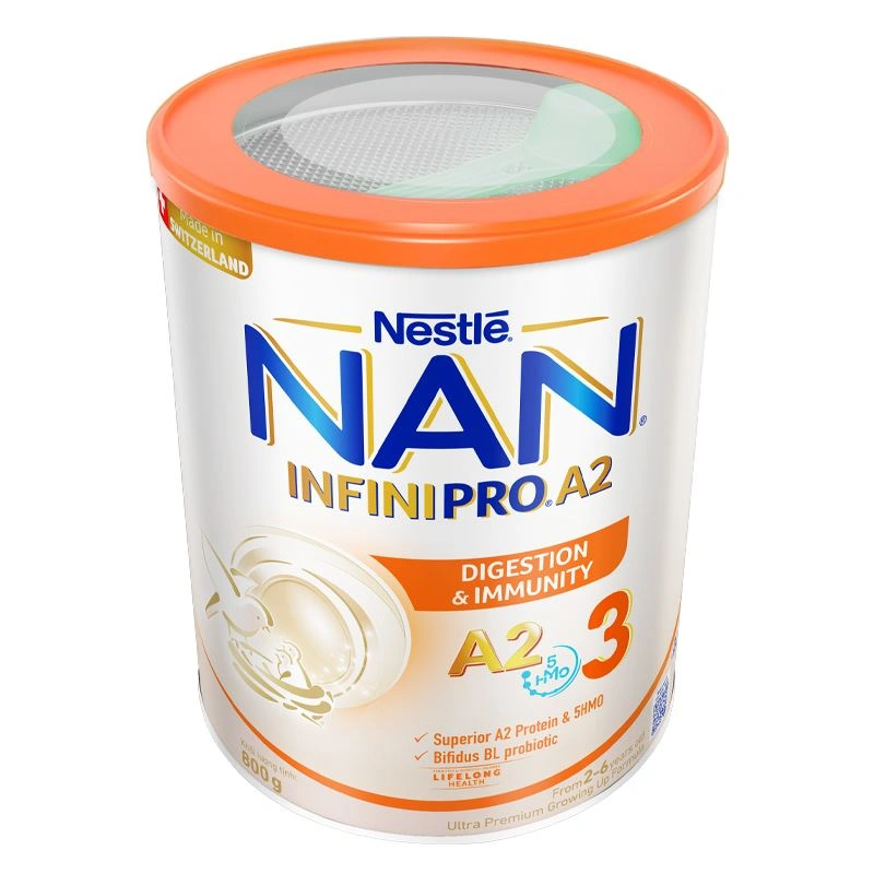 Sữa bột NAN InfiniPro A2 số 3 (đạm quý A2) 800g (2 - 6 tuổi) - Giao bao bì ngẫu nhiên 5