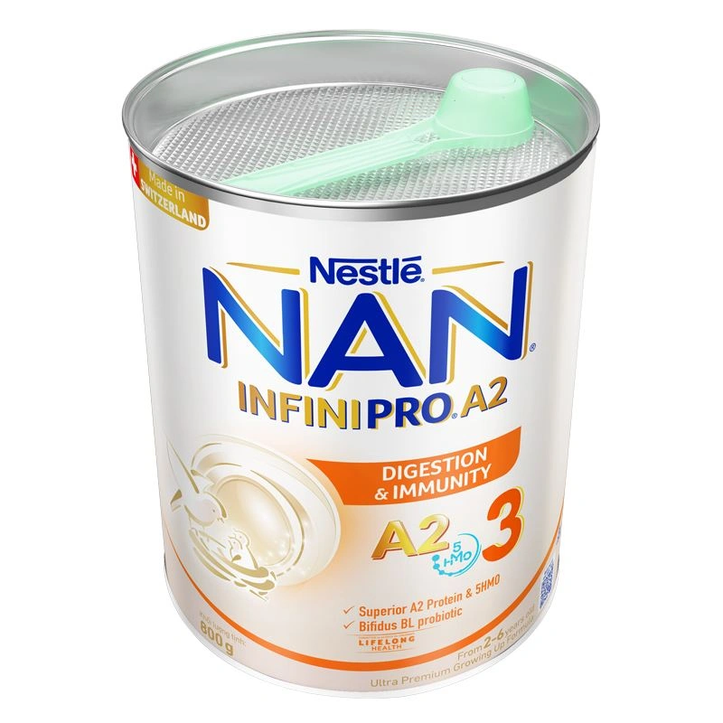 Sữa bột NAN InfiniPro A2 số 3 (đạm quý A2) 800g (2 - 6 tuổi) - Giao bao bì ngẫu nhiên 6