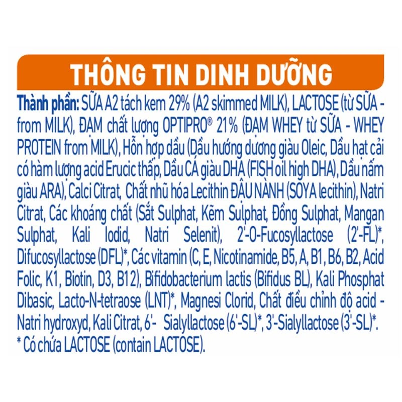 Sữa bột NAN InfiniPro A2 số 3 (đạm quý A2) 800g (2 - 6 tuổi) - Giao bao bì ngẫu nhiên 8