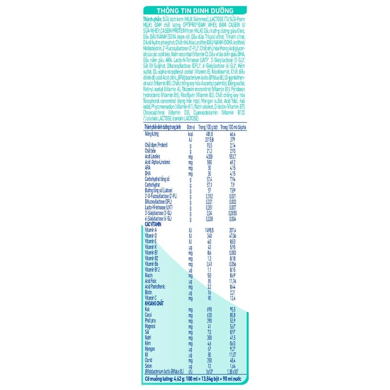 Sữa bột NAN Optipro Plus số 3 800g (1 - 2 tuổi) - Giao bao bì ngẫu nhiên 6