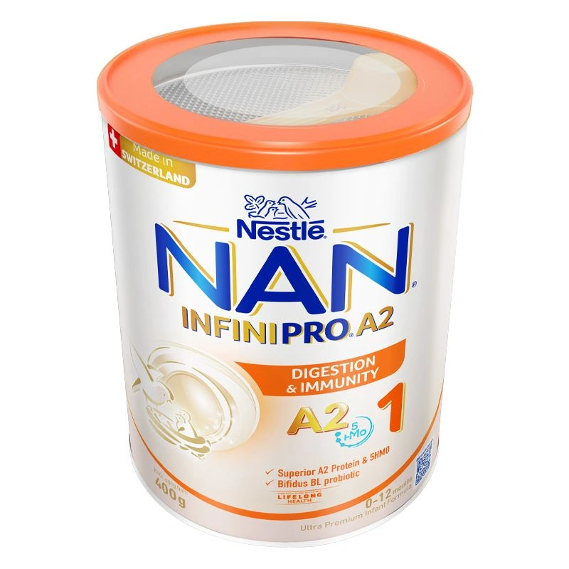 Sữa bột NAN InfiniPro A2 số 1 (đạm quý A2) 400g (0 - 12 tháng) - Giao bao bì ngẫu nhiên 5