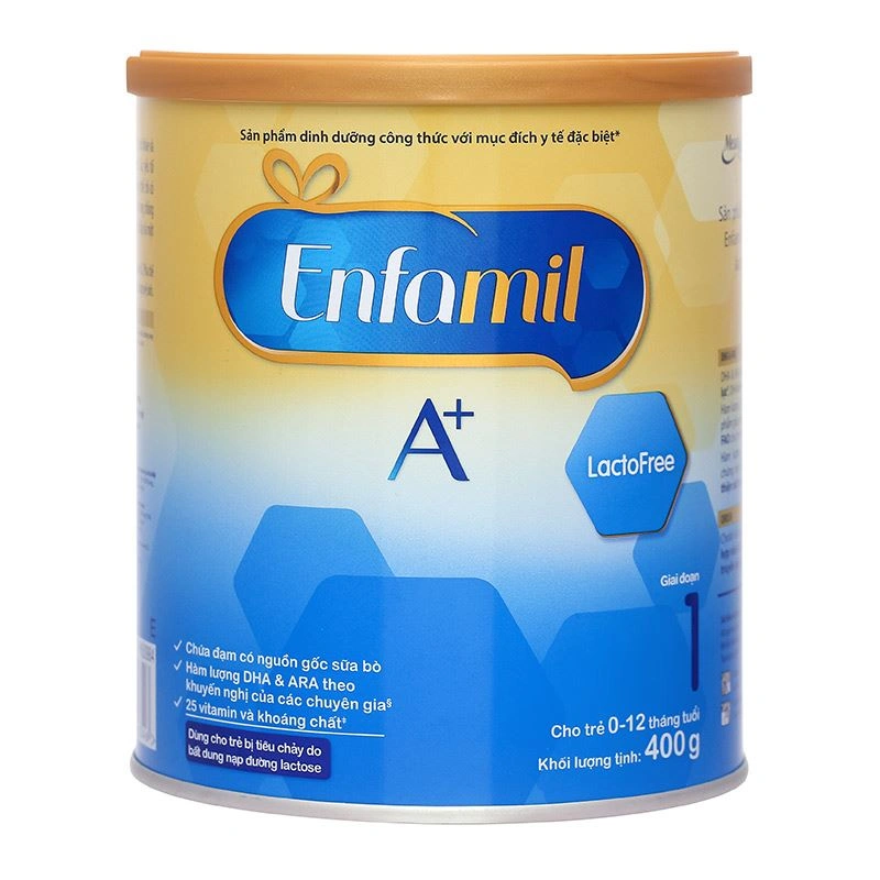 Sữa bột Enfamil A+ LactoFree 400g (0 - 12 tháng) dành cho trẻ không dung nạp đường lactose 3