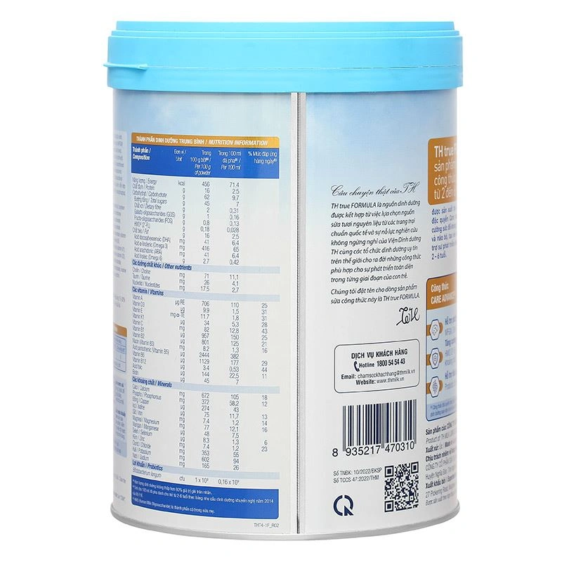Sữa bột TH true Formula số 4 800g (2 - 6 tuổi) - Giao bao bì ngẫu nhiên 4
