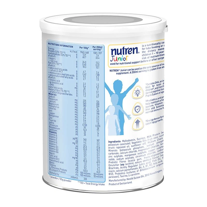 Sữa bột Nutren Junior hương vani 400g (1 - 10 tuổi) - Giao bao bì ngẫu nhiên 4