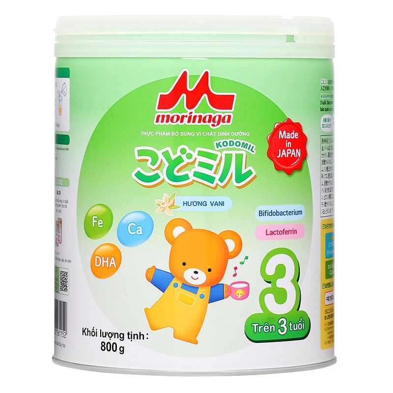 Sữa bột Morinaga Kodomil số 3 hương vani 800g (từ 3 tuổi) 2