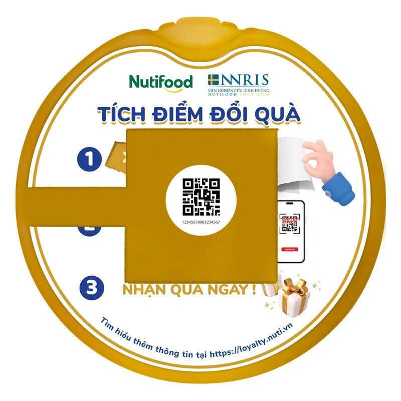 Sữa bột Nutifood GrowPLUS+ xanh 2+ hương vani 1.5 kg (từ 2 tuổi) giúp tăng cân 14