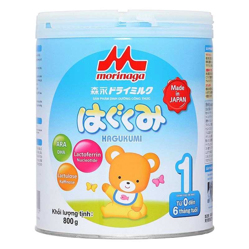 Sữa bột Morinaga Hagukumi số 1 800g (0 - 6 tháng) 2