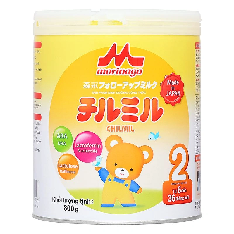 Sữa bột Morinaga Chilmil số 2 800g (6 - 36 tháng) 2