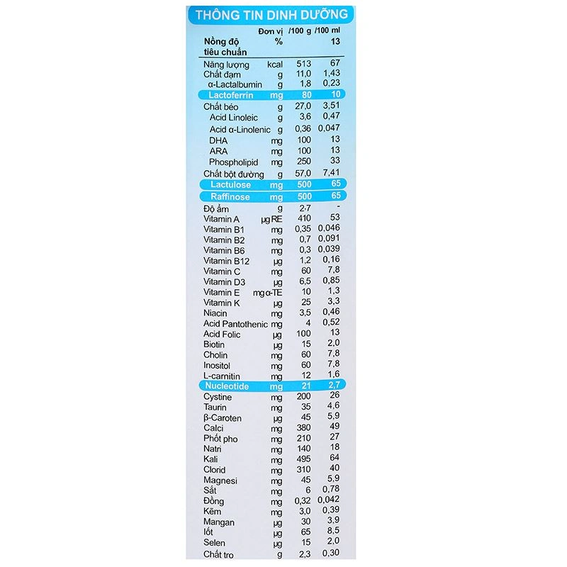 Sữa bột Morinaga Hagukumi số 1 800g (0 - 6 tháng) (mẫu mới) 9