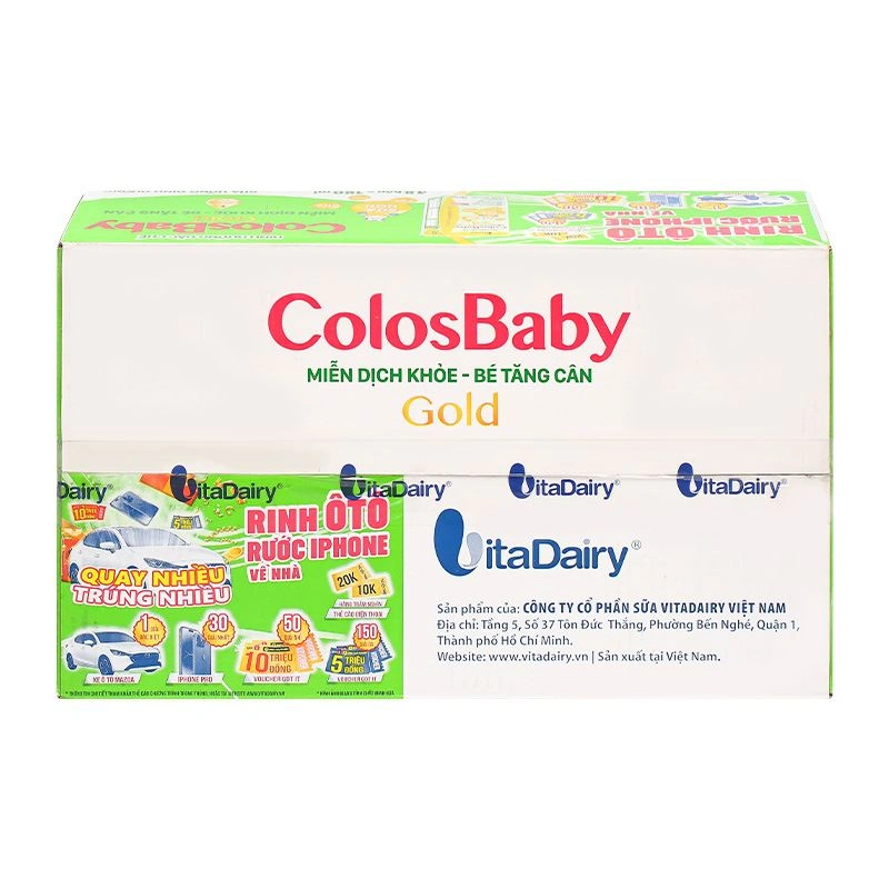 Thùng 48 hộp sữa non pha sẵn ColosBaby Gold 180 ml (từ 1 tuổi) - Giao bao bì ngẫu nhiên 3
