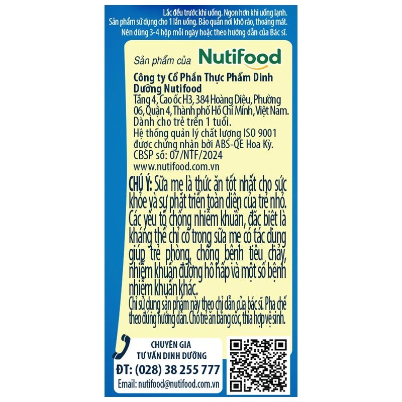 Thùng 48 hộp sữa pha sẵn Nutifood GrowPLUS+ xanh 1+ hương vani 110 ml cho trẻ biếng ăn (1 - 2 tuổi) 19