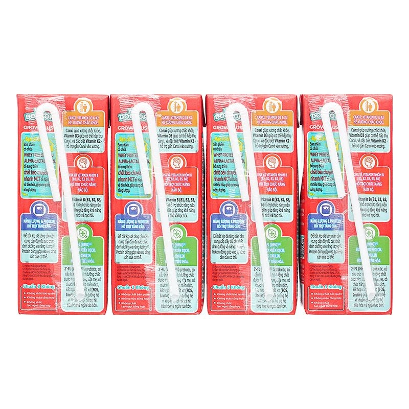 Thùng 48 hộp sữa pha sẵn Kun Doctor Grow Plus+ hương vani 180 ml cho trẻ suy dinh dưỡng, thấp còi (từ 1 tuổi) 8