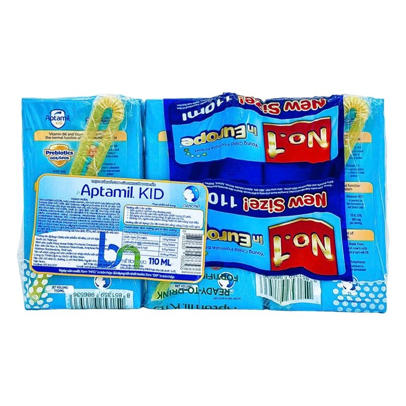 Lốc 3 hộp sữa pha sẵn Aptamil Kid 110 ml (từ 1 tuổi) 13