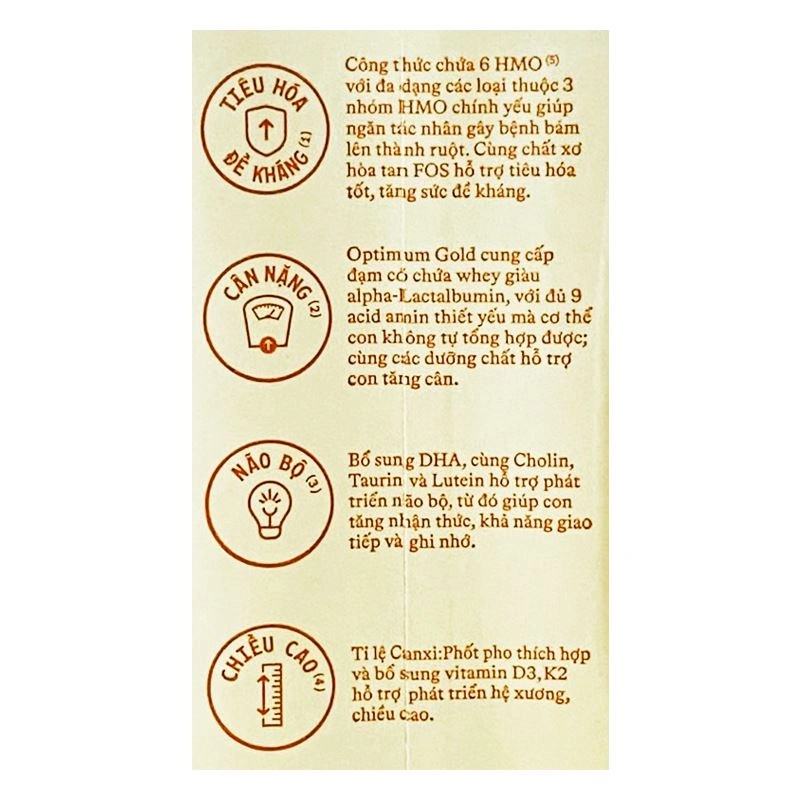 Thùng 48 hộp sữa pha sẵn Optimum Gold 180 ml (từ 1 tuổi) - Giao bao bì ngẫu nhiên 29