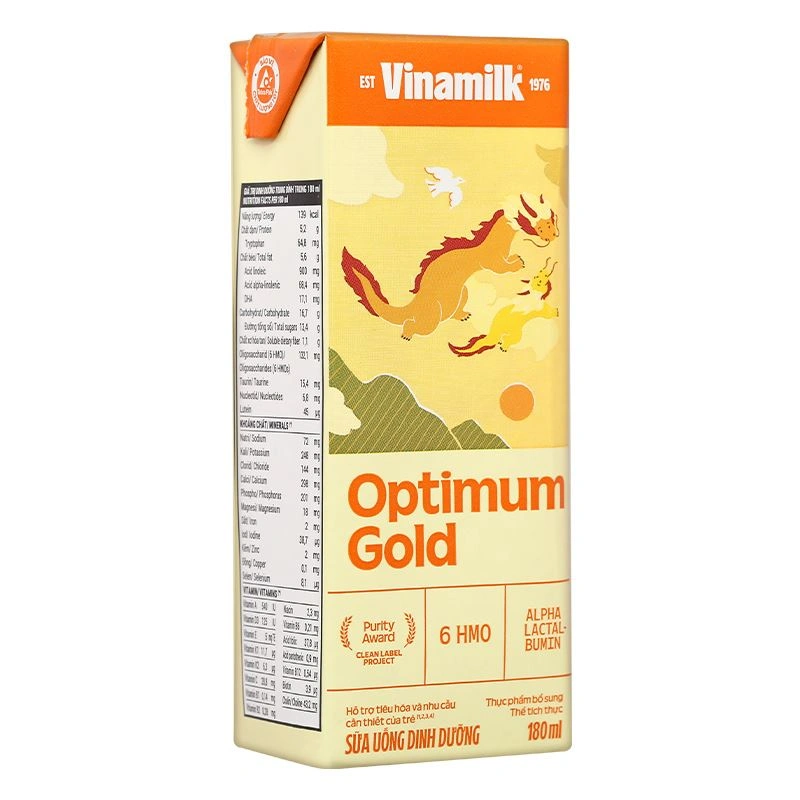 Thùng 48 hộp sữa pha sẵn Optimum Gold 180 ml (từ 1 tuổi) - Giao bao bì ngẫu nhiên 21
