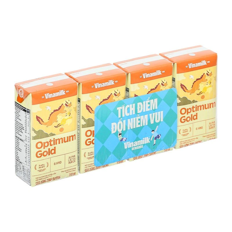 Thùng 48 hộp sữa pha sẵn Optimum Gold 110 ml (từ 1 tuổi) - Giao bao bì ngẫu nhiên 6