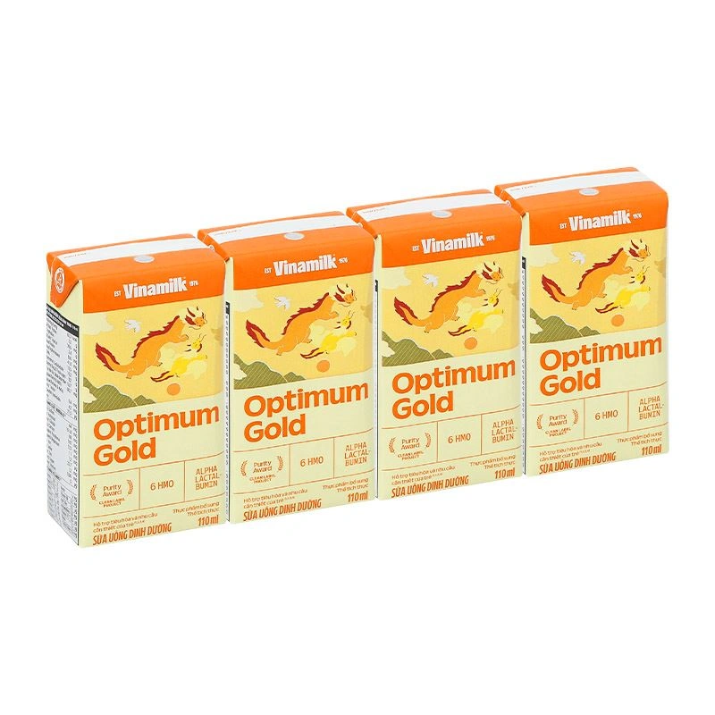 Thùng 48 hộp sữa pha sẵn Optimum Gold 110 ml (từ 1 tuổi) - Giao bao bì ngẫu nhiên 7