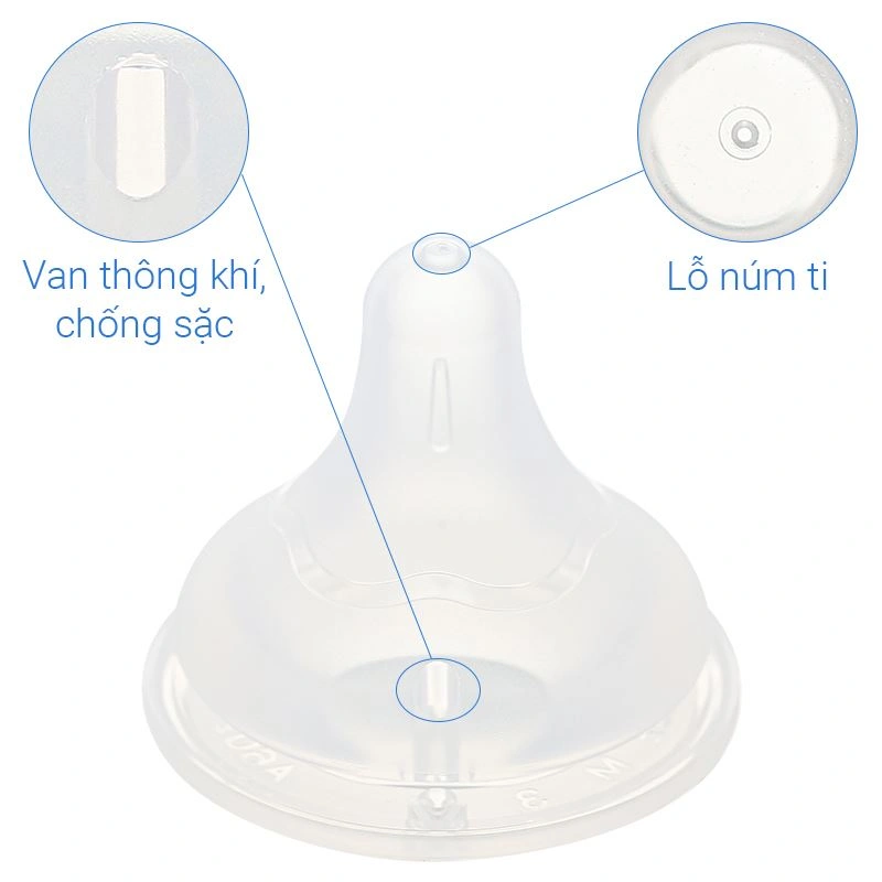 Bình sữa nhựa PPSU Pigeon Plus WN3 cổ rộng 240 ml (từ 3 tháng) 6