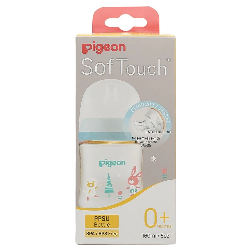 Bình sữa nhựa PPSU Pigeon Plus WN3 cổ rộng 240 ml (từ 3 tháng) 23