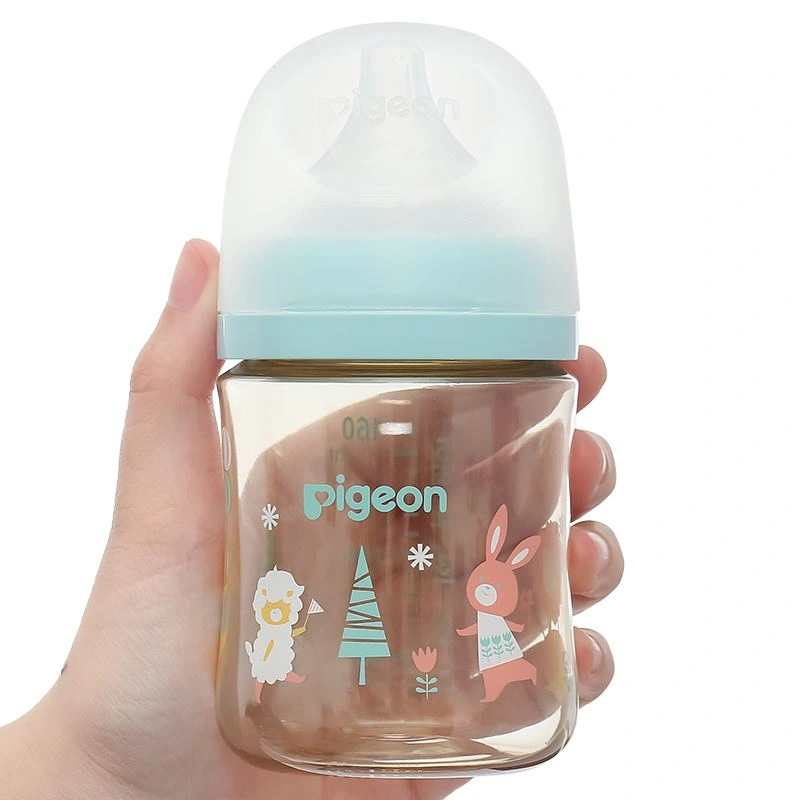 Bình sữa nhựa PPSU Pigeon Plus WN3 cổ rộng 240 ml (từ 3 tháng) 21