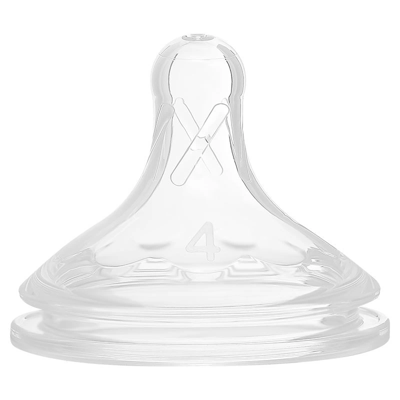 Bộ 2 núm ti Dr.Brown's cổ rộng size 4 (từ 9 tháng) - Giao ngẫu nhiên 6