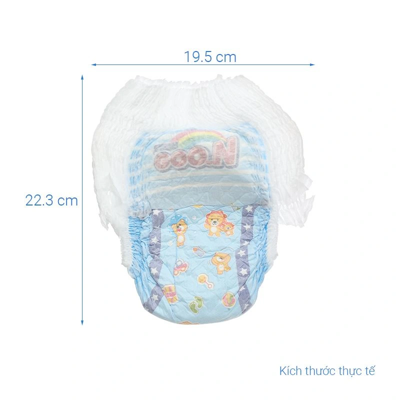 Combo 2 tã quần GOO.N Slim size XXL 42 + 4 miếng/bịch (15 - 25 kg) - Giao bao bì ngẫu nhiên 9