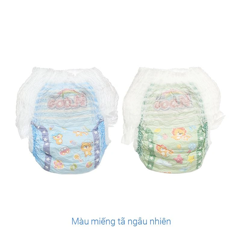 Combo 2 tã quần GOO.N Slim size L 46 + 4 miếng/bịch (9 - 14 kg) - Giao bao bì ngẫu nhiên 8