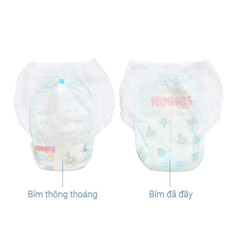 Tã quần Huggies Skincare cực đại size XL 60 miếng (12 - 17 kg) - Giao bao bì ngẫu nhiên 14