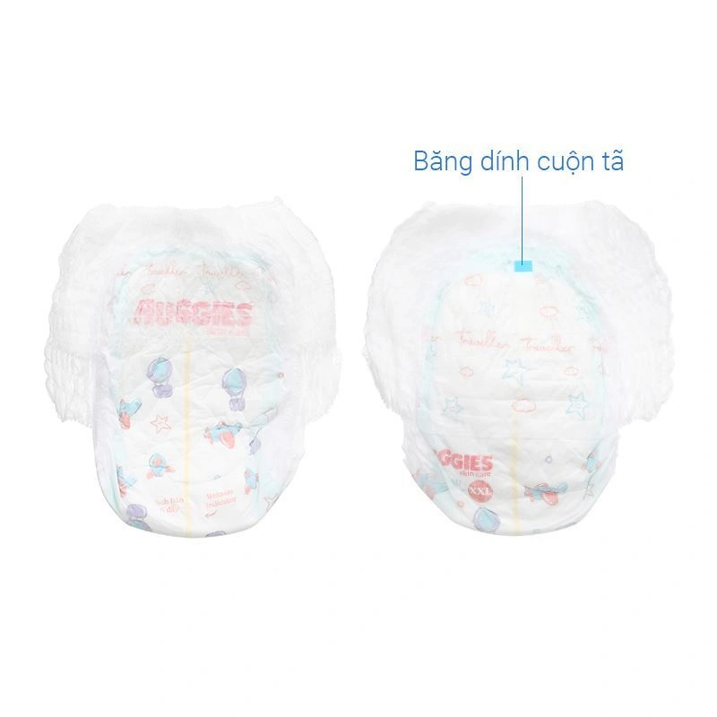 Tã quần Huggies Skincare cực đại size XXL 54 miếng (15 - 19 kg) - Giao bao bì ngẫu nhiên 8