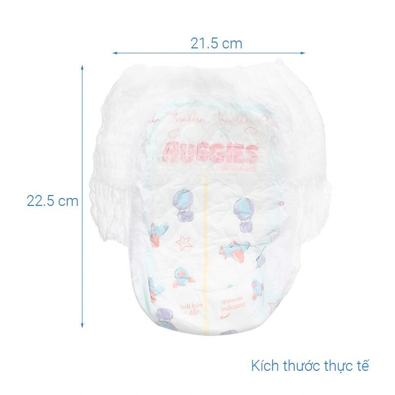 Tã quần Huggies Skincare cực đại size XXL 54 miếng (15 - 19 kg) - Giao bao bì ngẫu nhiên 9