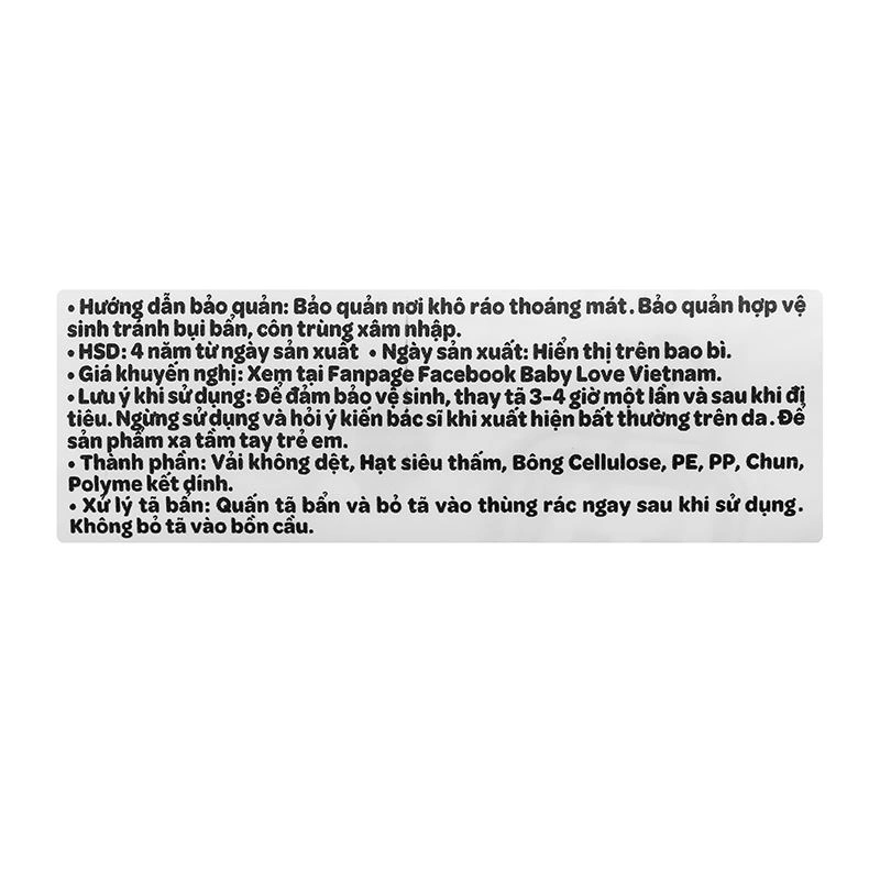 Tã quần BabyLove size L 48 miếng (9 - 14 kg) - Giao bao bì ngẫu nhiên 13