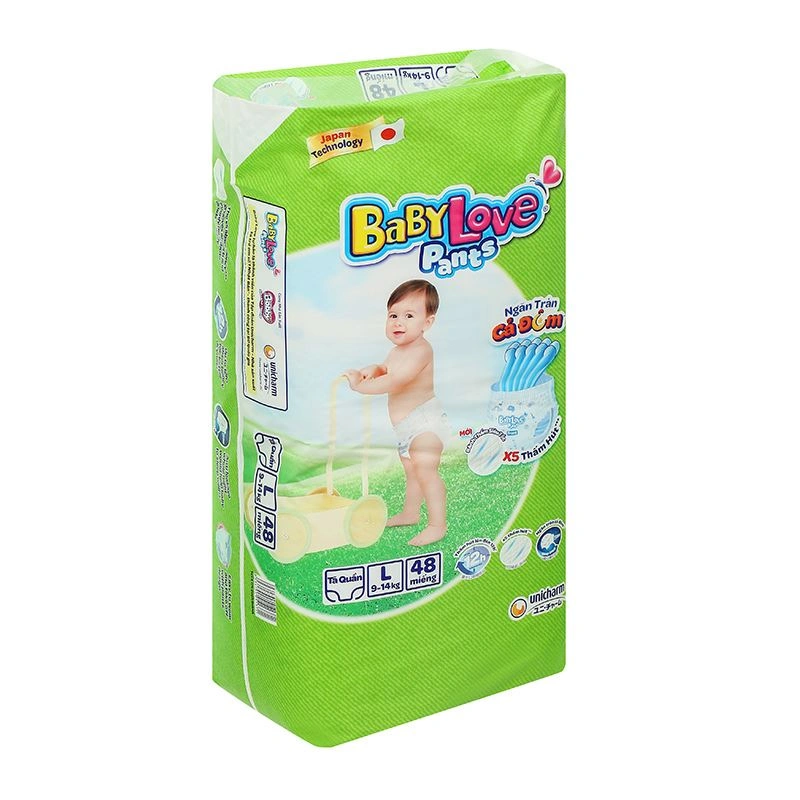 Tã quần BabyLove size L 48 miếng (9 - 14 kg) - Giao bao bì ngẫu nhiên 4